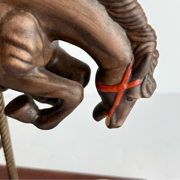 Vintage Bucking Carousel Horse - Picture 6 of 8